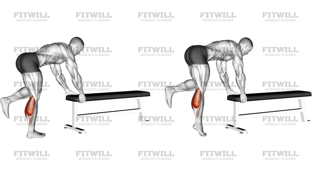 One Leg Donkey Calf Raise
