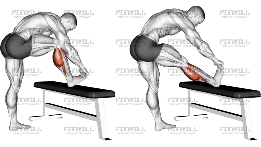 Standing Gastrocnemius Calf Stretch