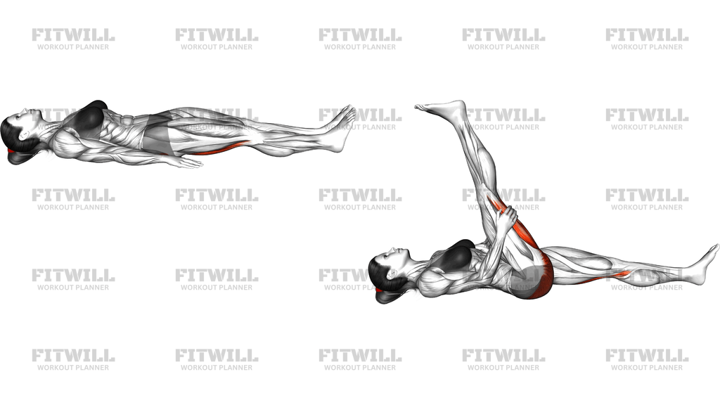 Hamstrings Lying Stretch