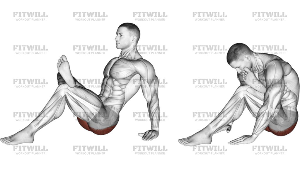 Seated Glute Stretch