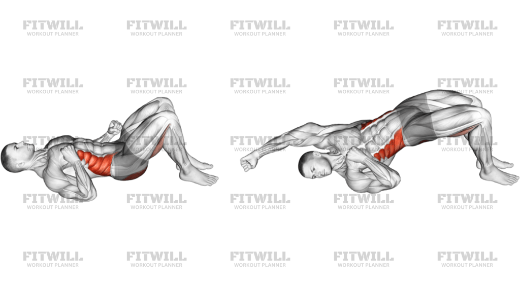 Twist Hip Lift