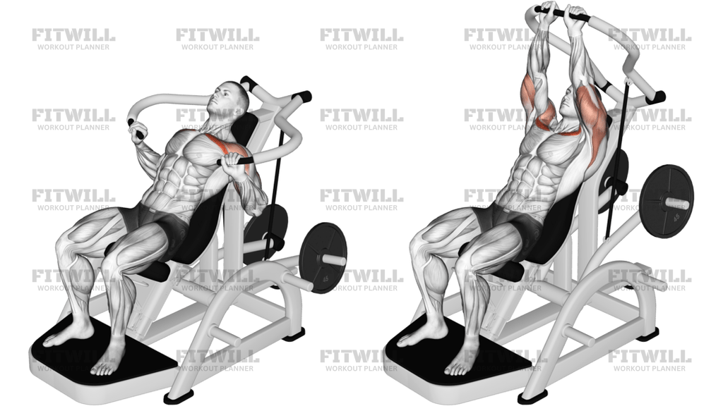 Lever Incline Chest Press Versions 2