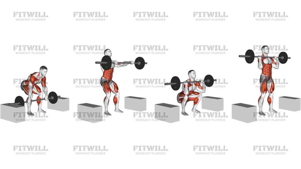 Barbell Clean From Blocks