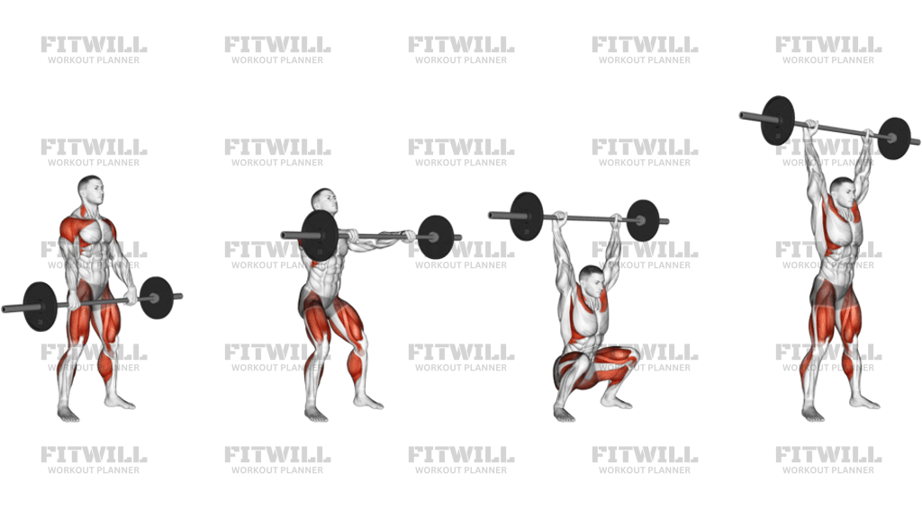 Barbell Hang Snatch