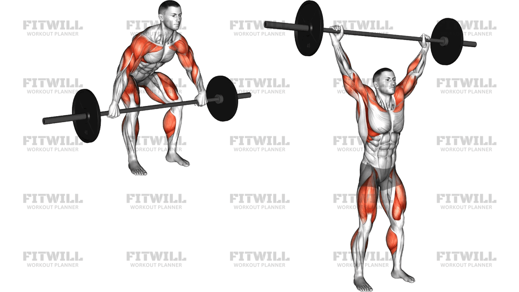 Barbell Hang Snatch Below The Knees