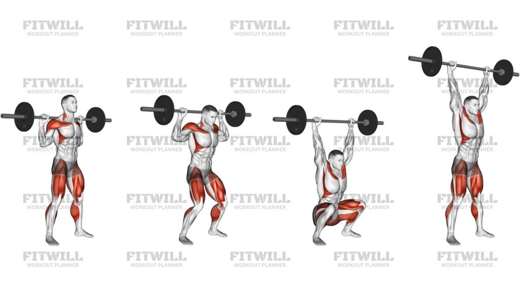 Barbell Heaving Snatch Balance