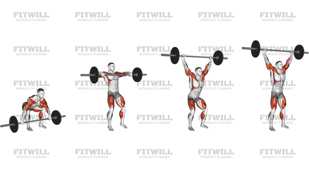 Barbell Power Snatch