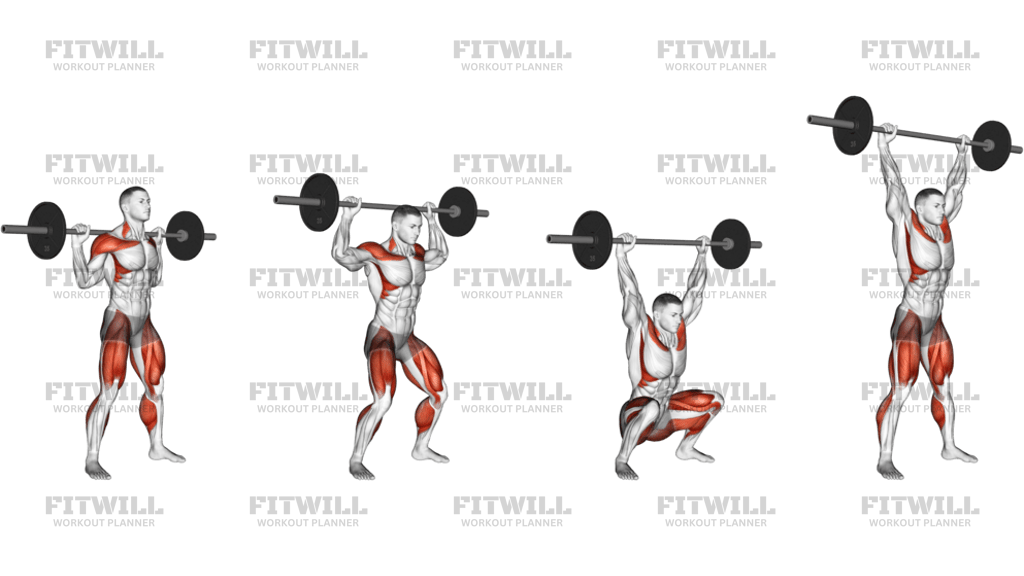 Barbell Snatch Balance