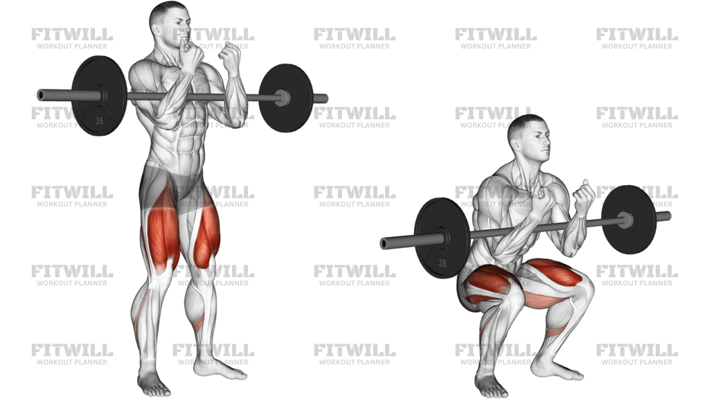 Langhantel Full Zercher Squat