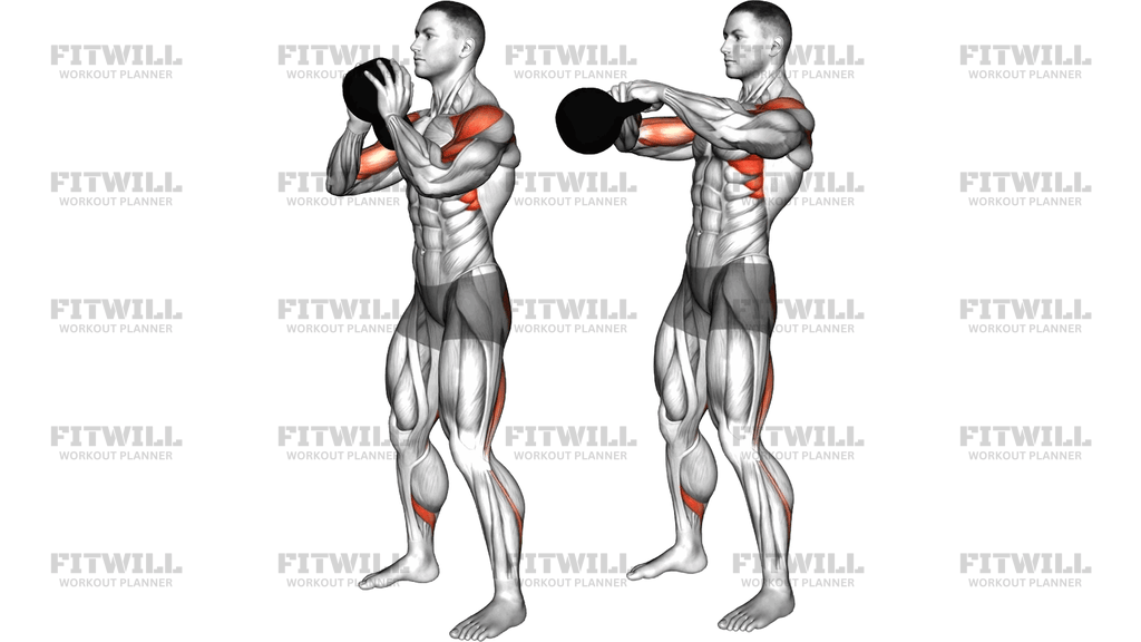 Kettlebell Open Palm Clean