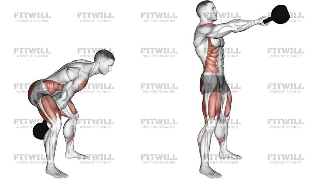 Kettlebell One-Arm Swing