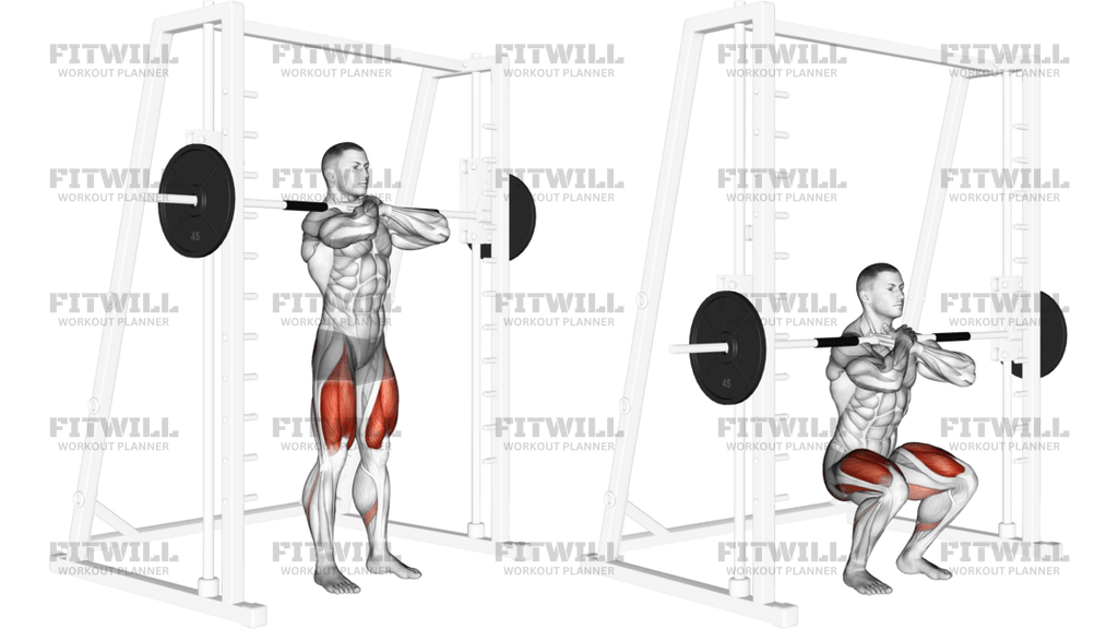 Smith Front Squat
