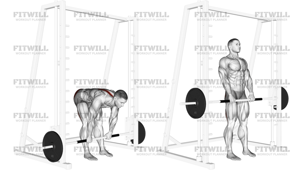 Smith Stiff Legged Deadlift