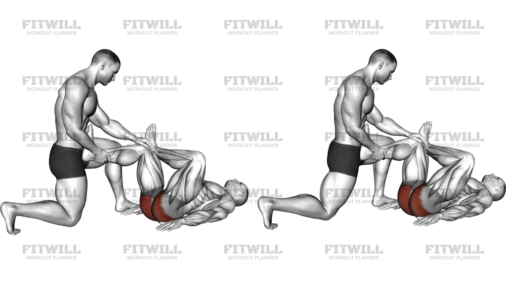 Assisted Lying Gluteus And Piriformis Stretch