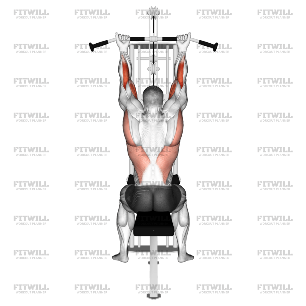 Suspension In Pulley Machine In Supination Stretch: Exercise Guide ...