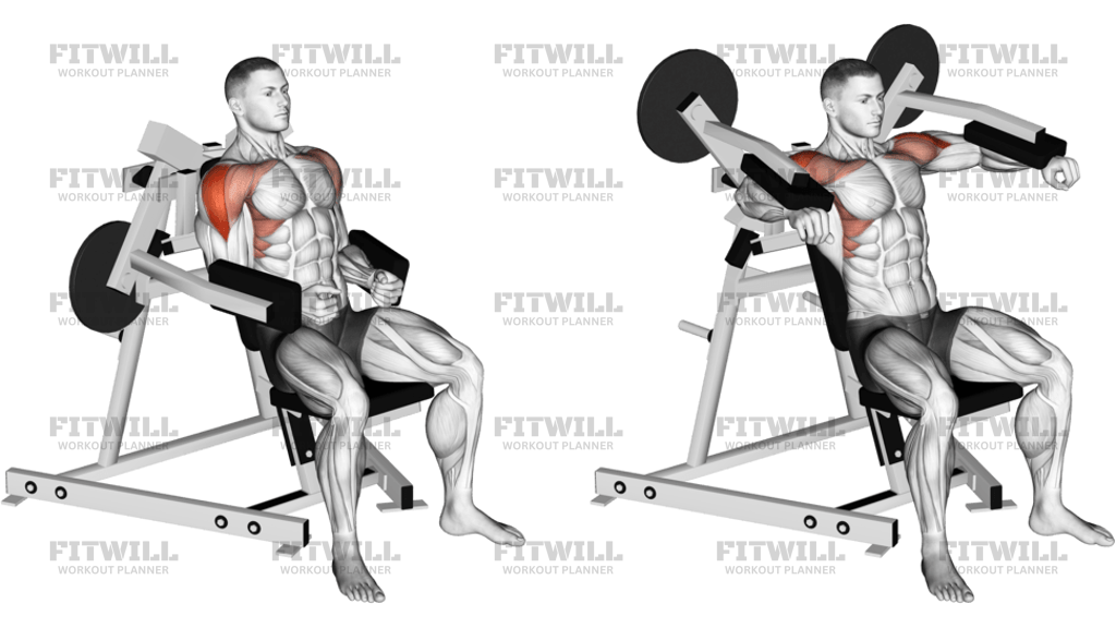 Lever Lateral Raise Plate Loaded