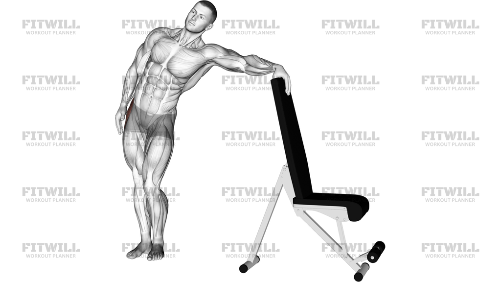 Standing Hip Out Adductor Stretch