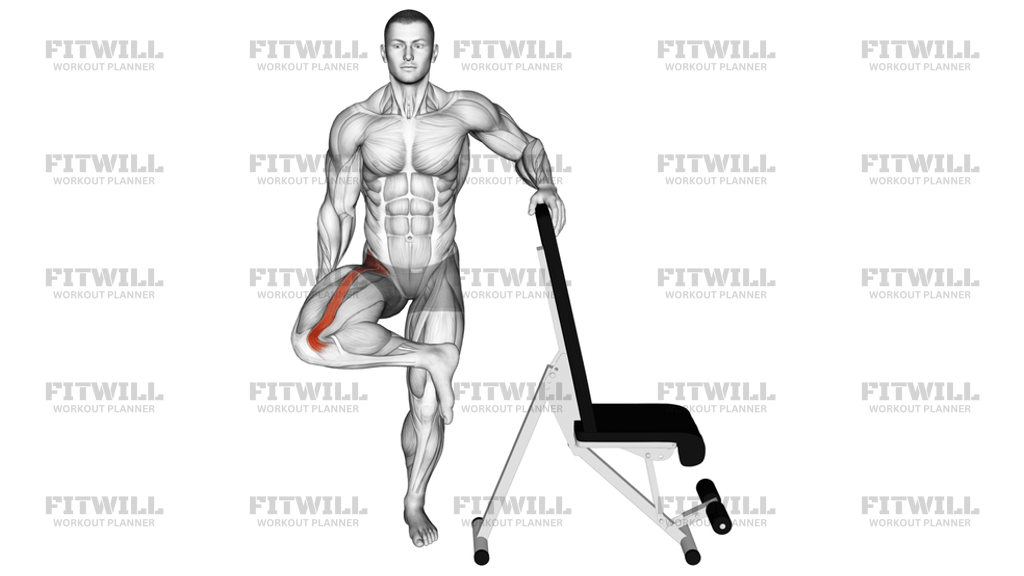 Standing Leg Resting Hip Stretch: Exercise Guide, Techniques, Benefits ...