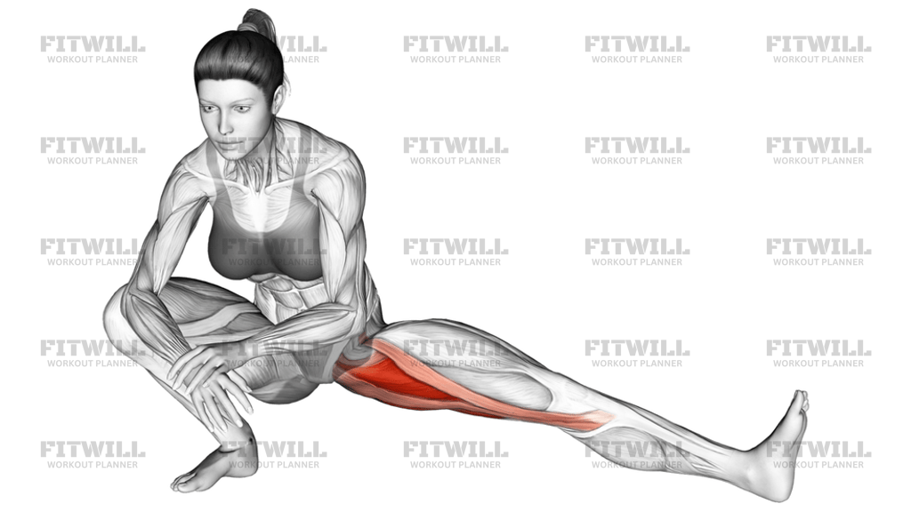 Abduction of One Leg Flexion Stretch
