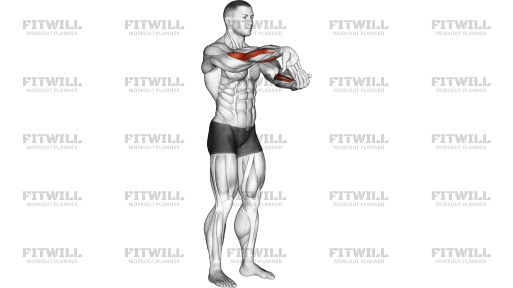 Fingers Down Forearm Stretch