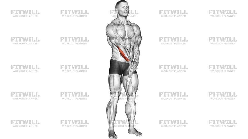 Adduction Hand With Elbow Extended Stretch