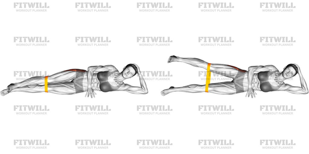 Resistance Band Lying Leg Raise: Exercise Guide, Video, Techniques ...