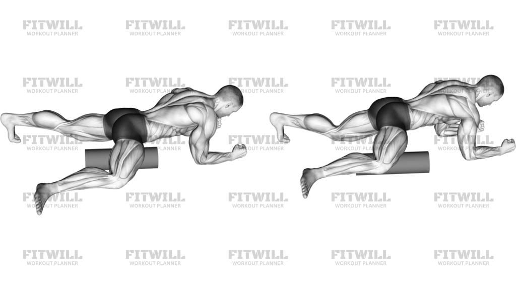 Roll Hip Stretch