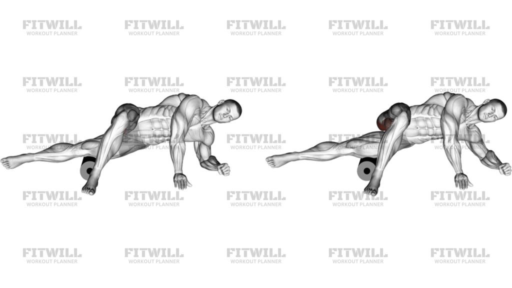 Roll Hip Lat Stretch