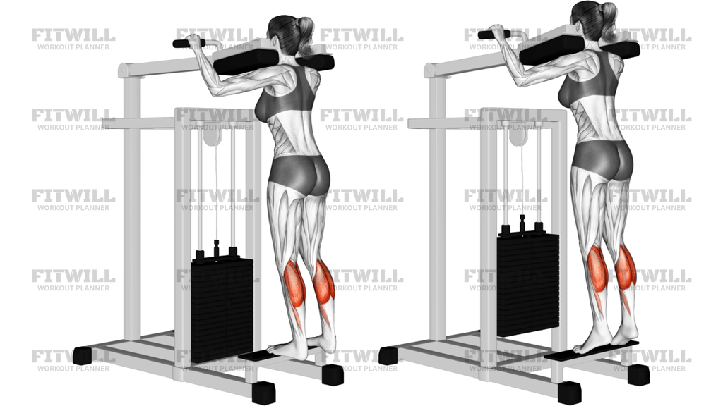 Lever Standing Calf Raise