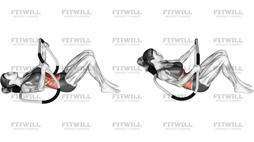 Ab Roller Crunch