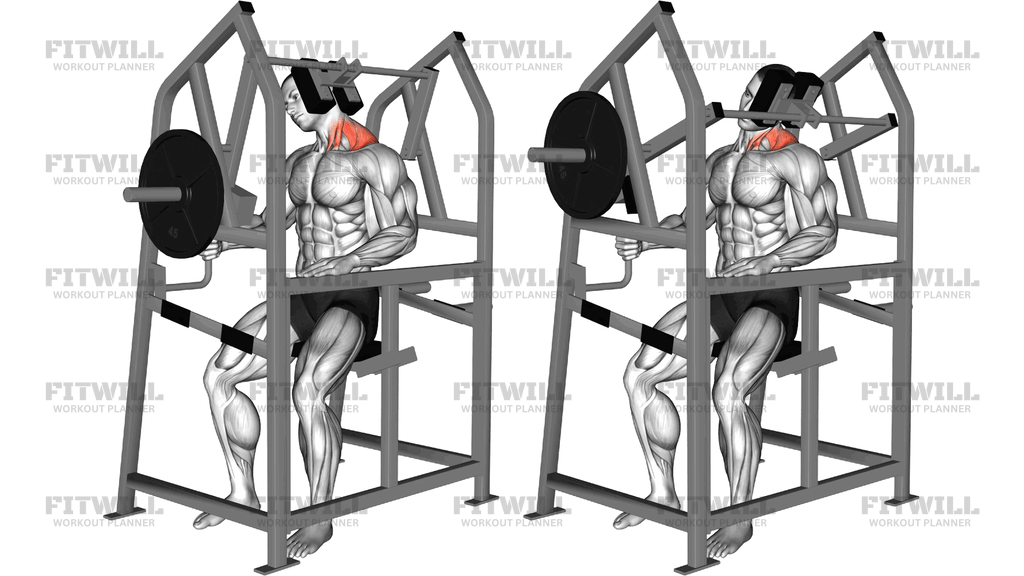 Lever Neck Left Side Flexion Plate Loaded
