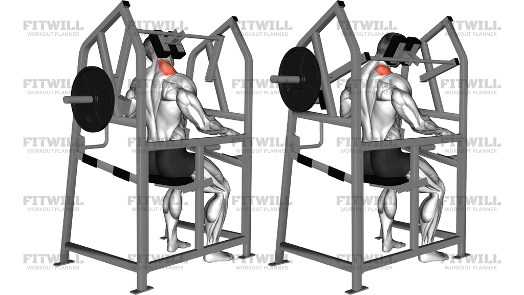 Lever Neck Right Side Flexion Plate Loaded