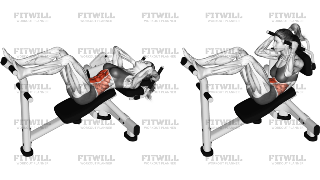 Lever Lying Crunch Version 2