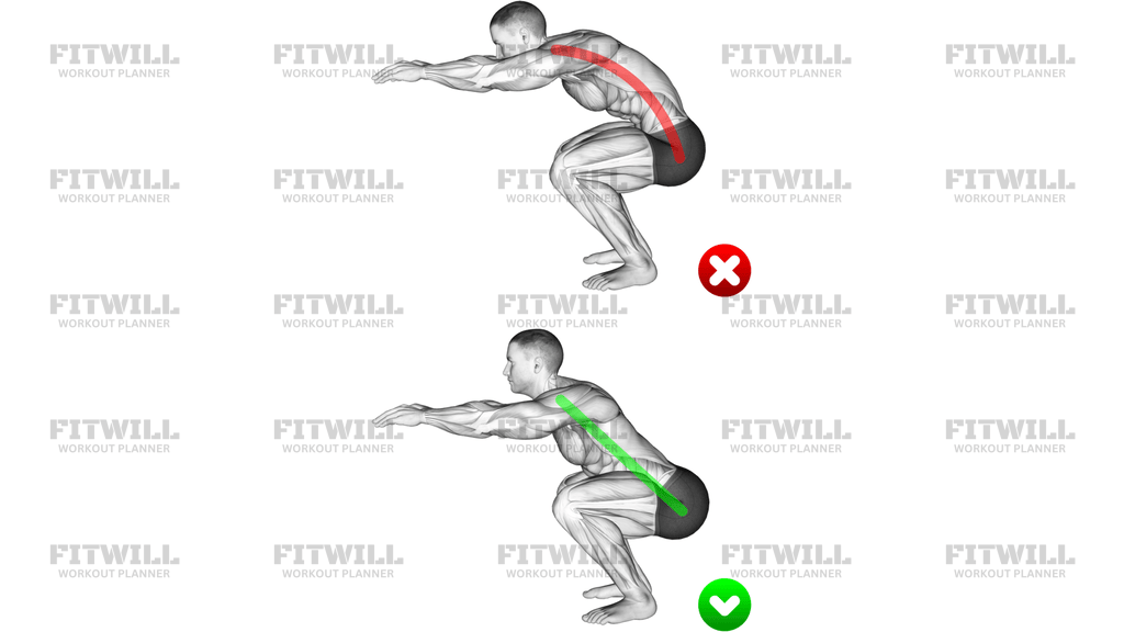 Squat Back WRONG-RIGHT