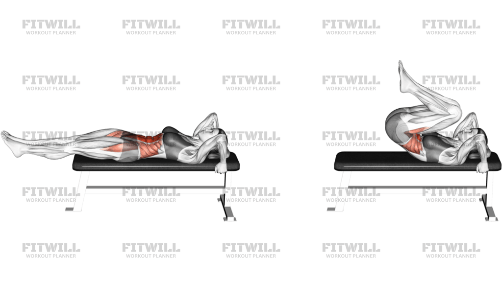 Lying Leg Hip Raise
