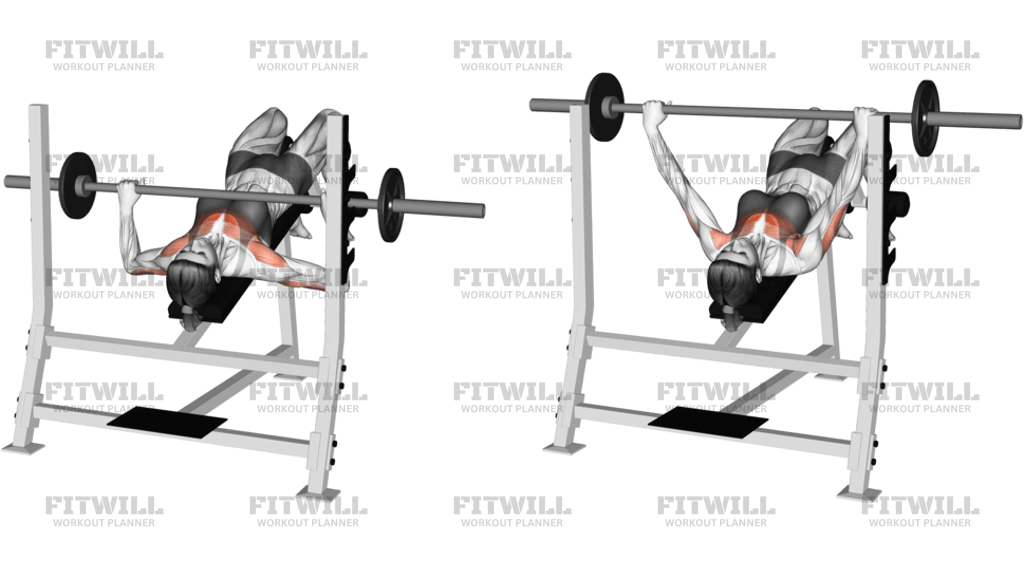 Barbell Decline Bench Press