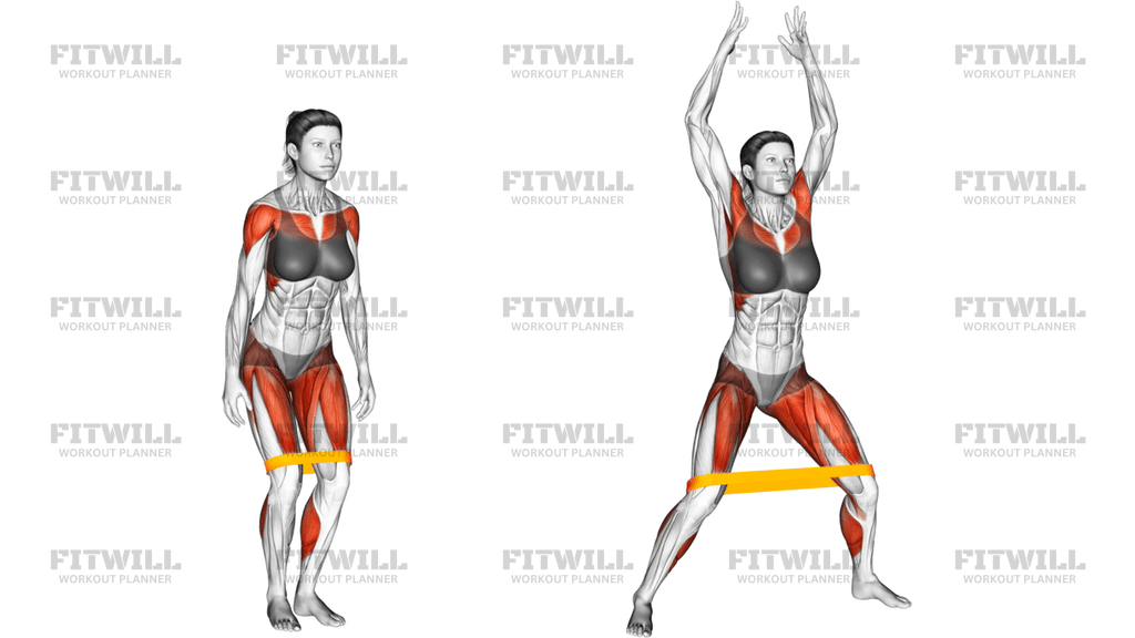Resistance Band Jumping Jack