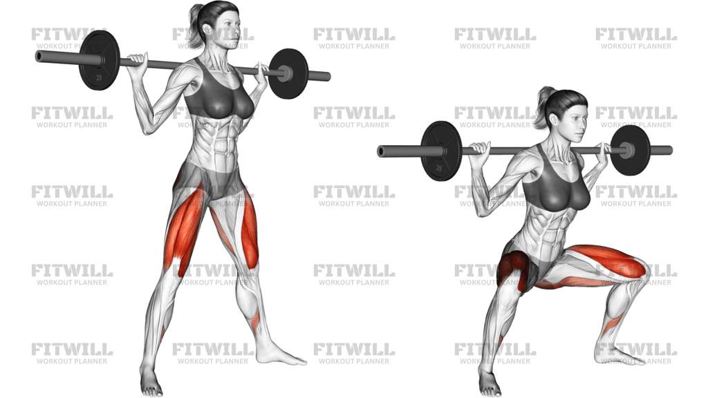 Barbell Wide Squat