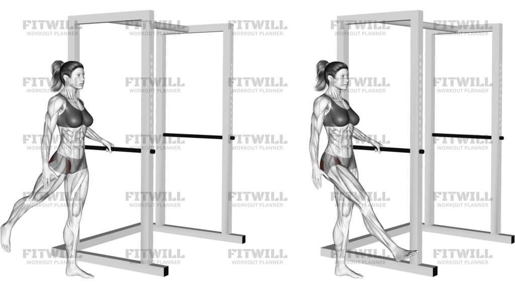 Back Forward Leg Swings
