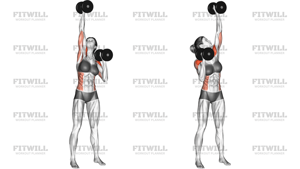 Dumbbell Alternate Side Press