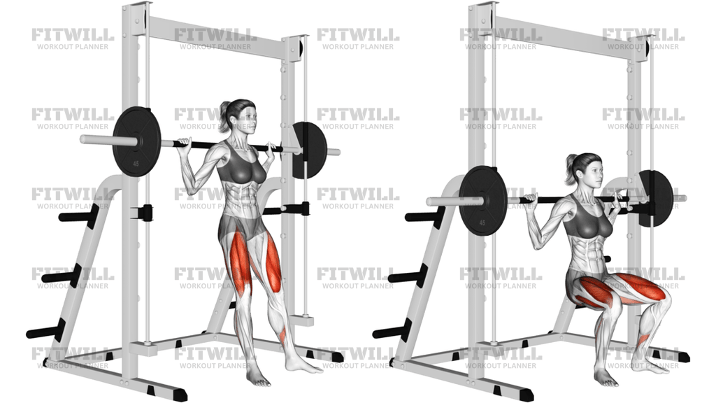 Smith Chair Squat
