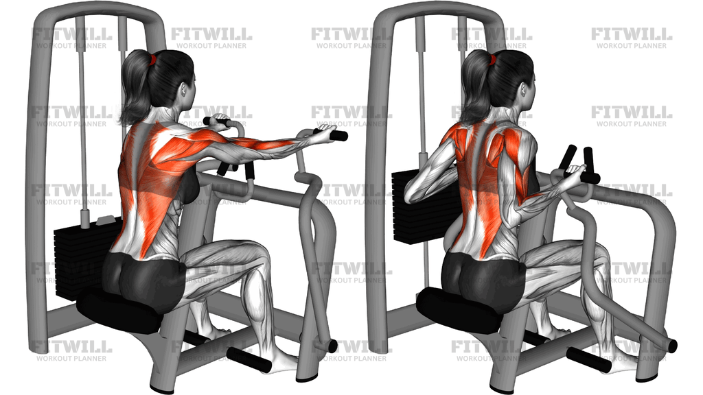 Lever Reverse-Grip Vertical Row