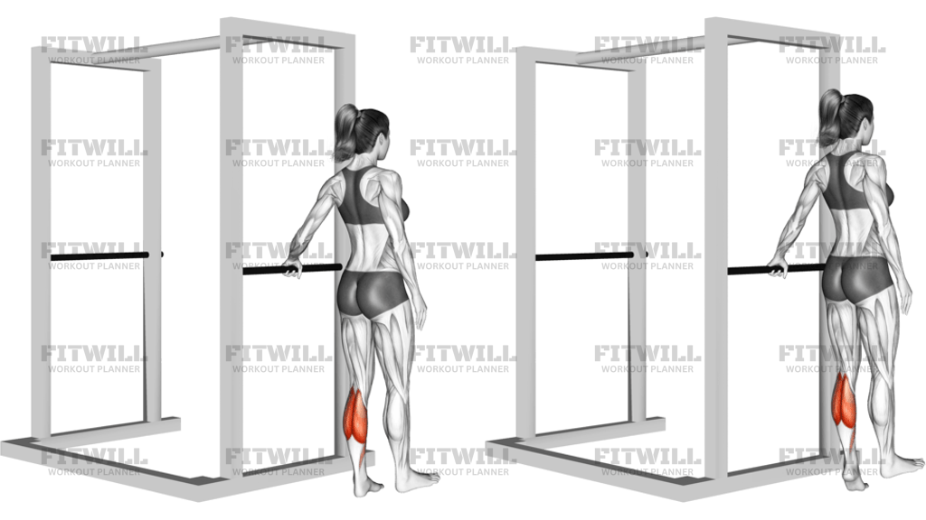One Leg Floor Calf Raise