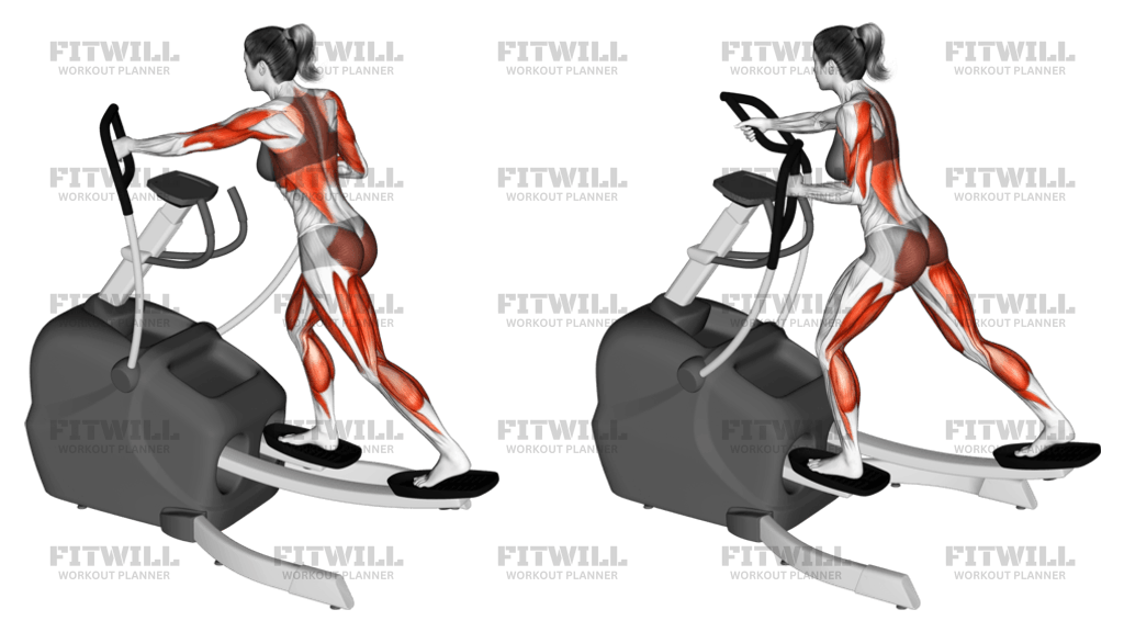 Elliptical Machine Skiing Exercise Video Fitwill