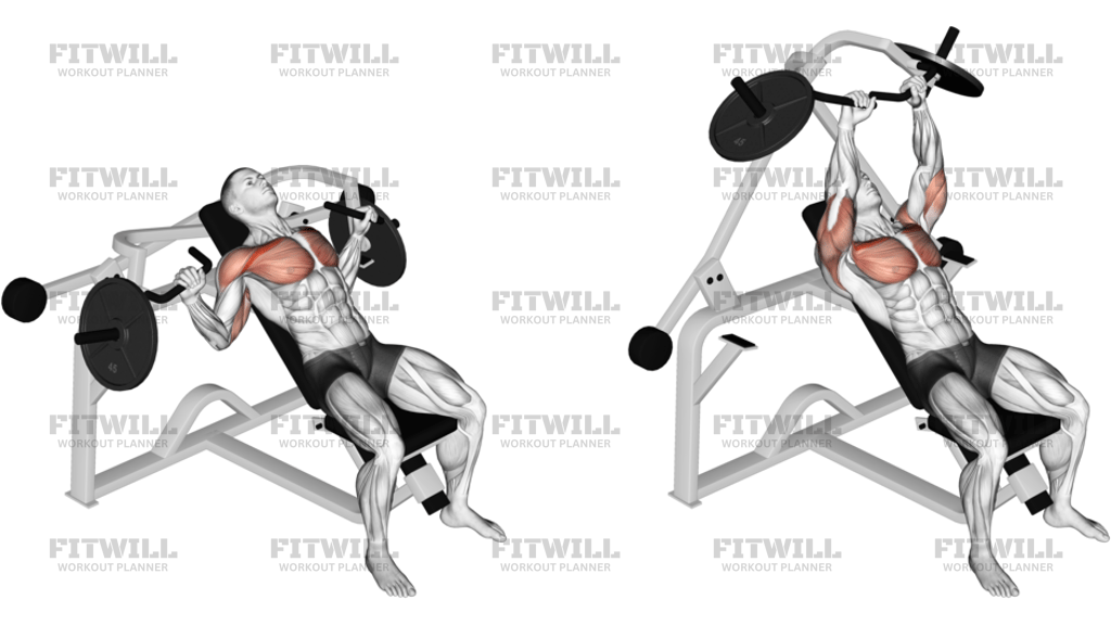 Lever Incline Chest Press