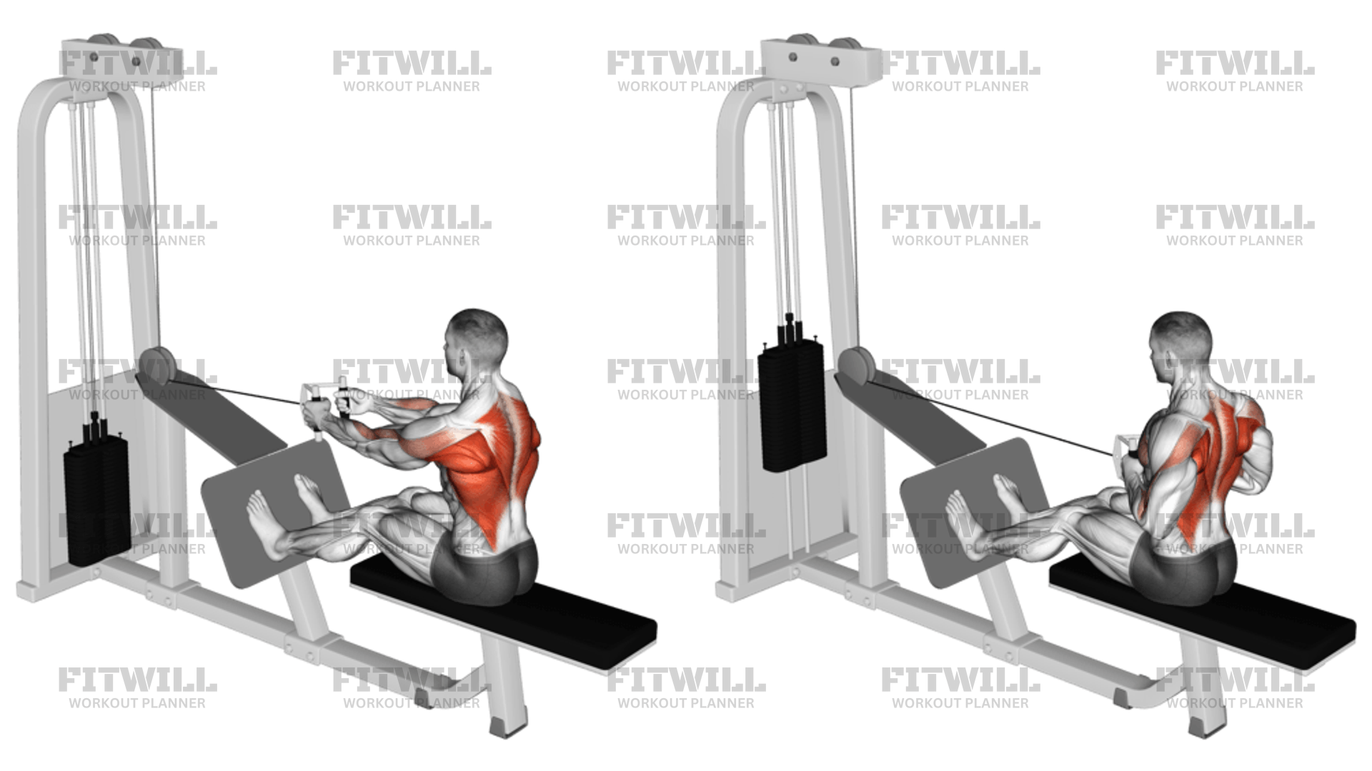 V bar rowing discount