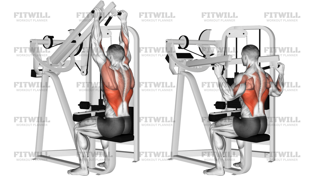 Lever Lateral Wide Pulldown