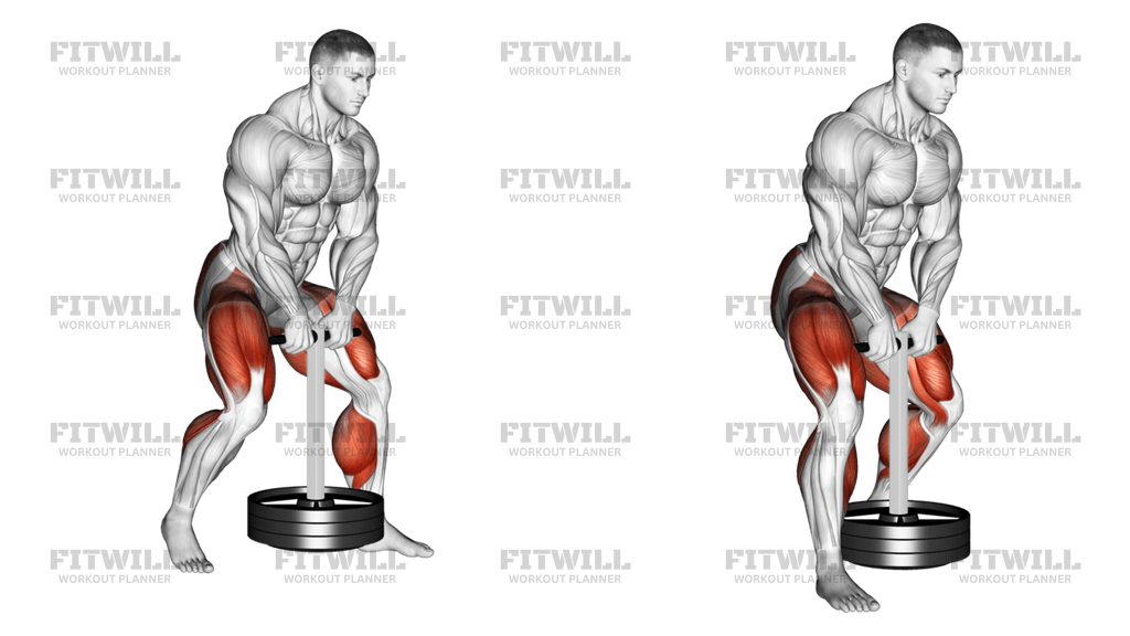 Kettlebell duck walk hotsell