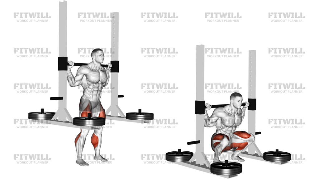 Squat Strongman Su Pedana