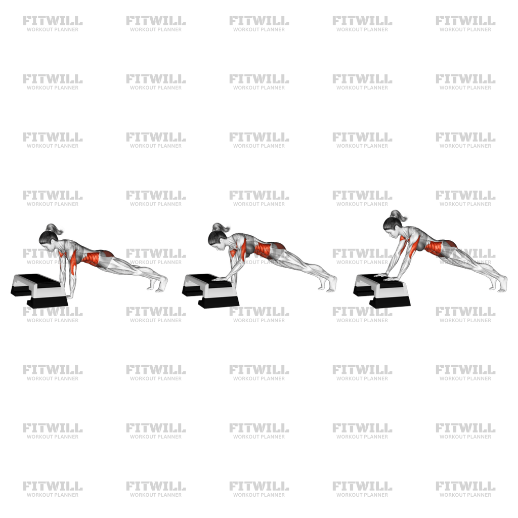 Plank walk up exercise hotsell